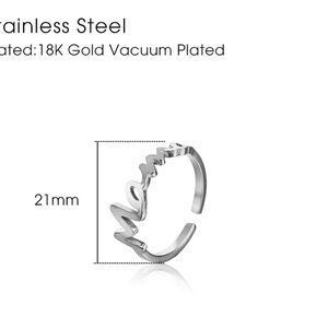 Stainless Steel Love Ring